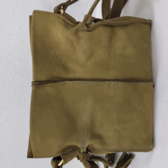 Anthropologie Tela Mini Crossbody by Miss Albright Luxe Nubuck Leather - Picture 3 of 12